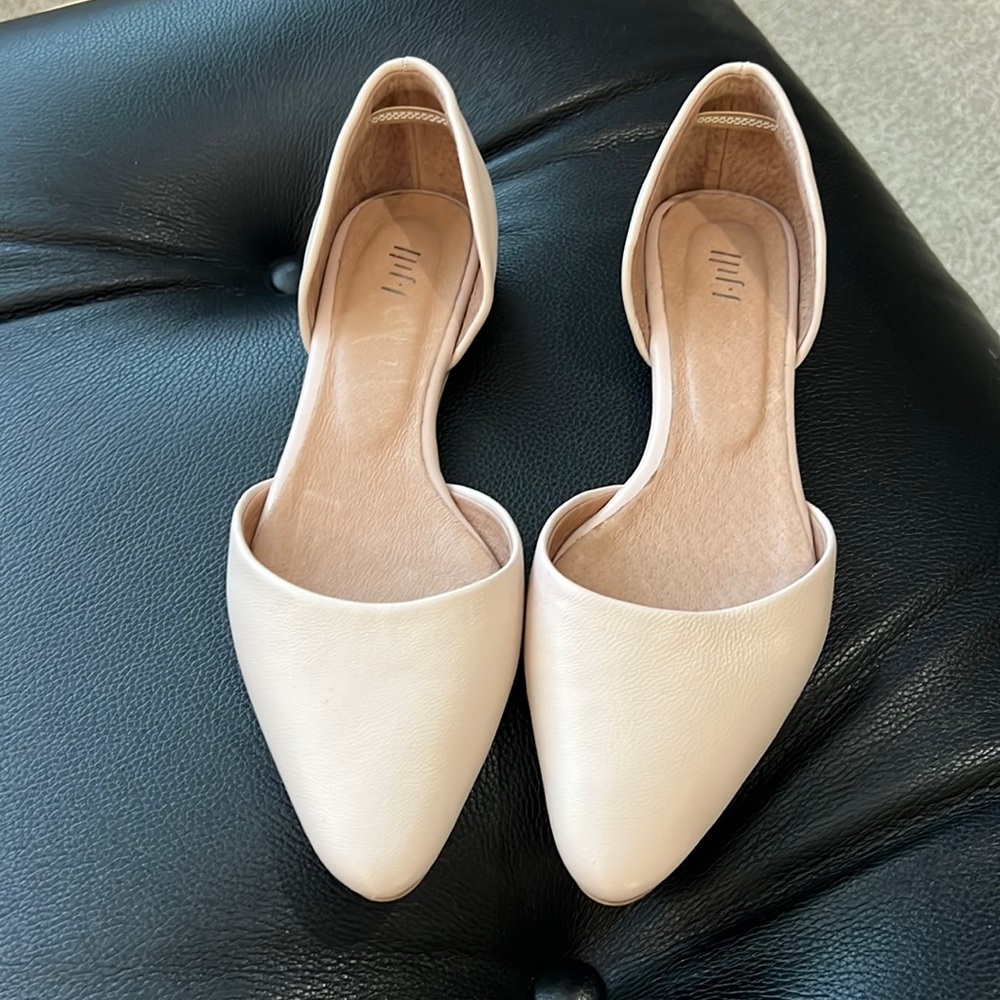 Brand new, never worn J.Jill blush pink flats, size 7